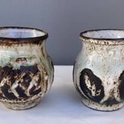Deux vases en céramique par Albert Thiry