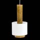Nils Kahler rare suspended lamp in ceramic by Herman A. Kähler, Denmark, 1960.