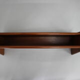 1960s teak floating wall shelf, denmark
