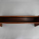 1960s teak floating wall shelf, denmark