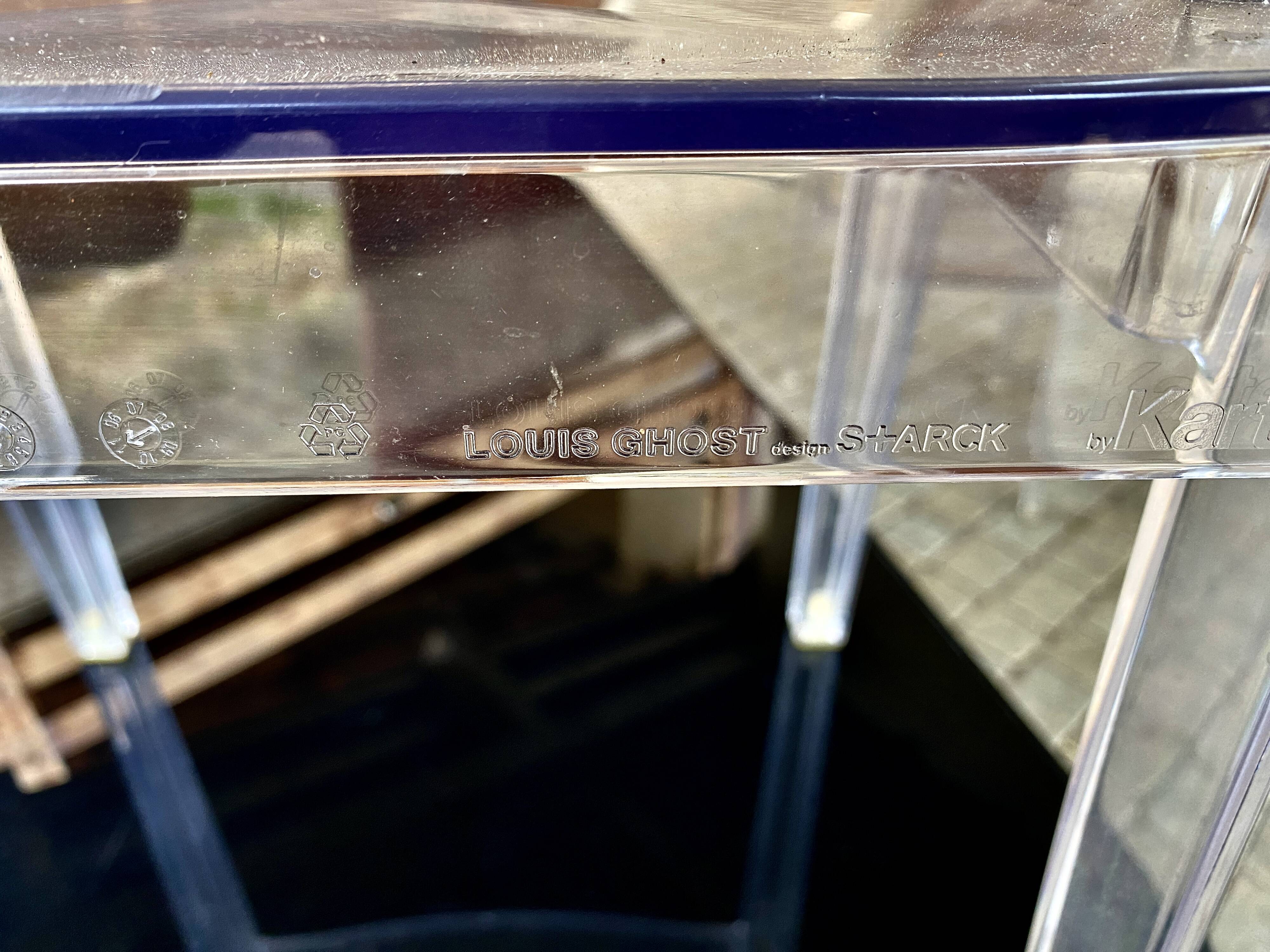 4 Victoria Ghost Chairs And 2 Louis Ghost Armchairs By Philipe Stark For Kartell