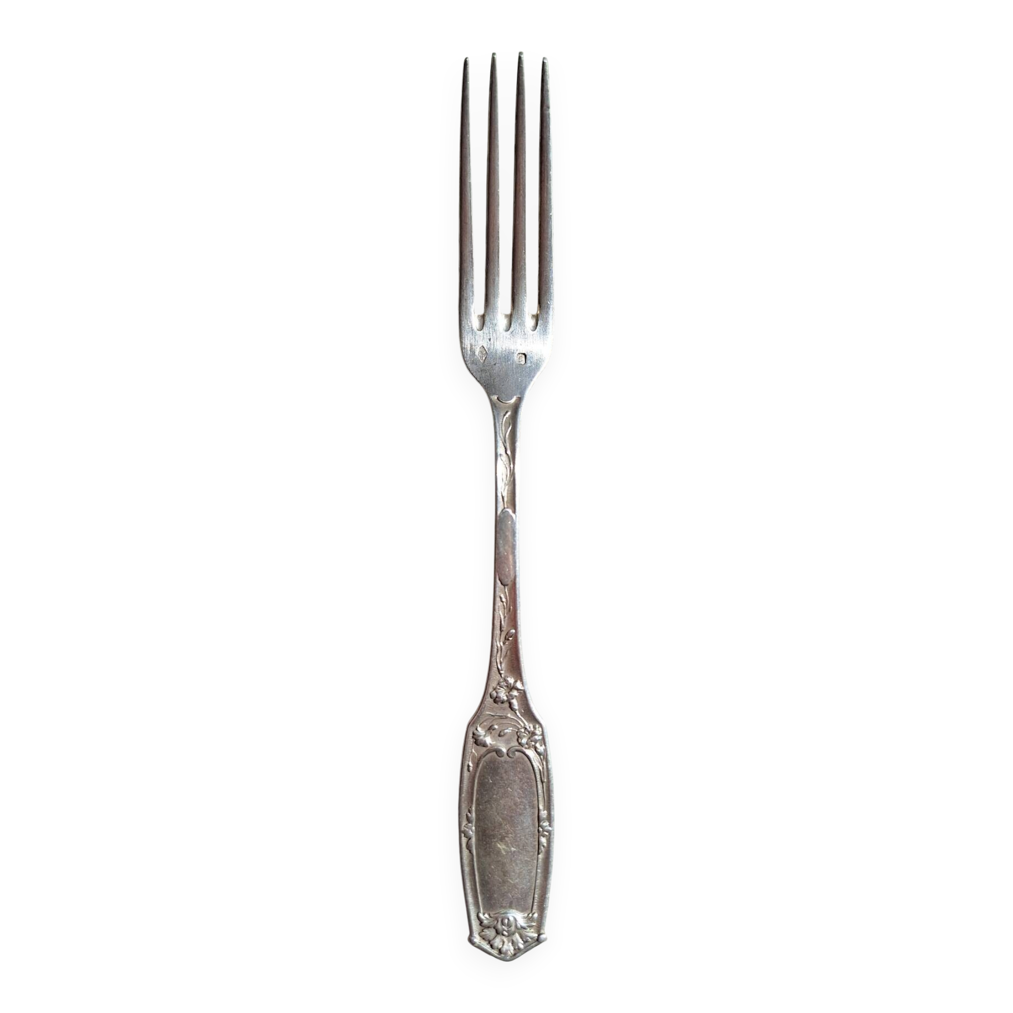Fourchette à poisson en argent massif Paul Devaux 