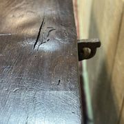 Grand coffre en chêne d'époque 18ème