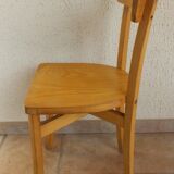 Duo of bistro chairs 60s
