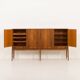 Rosewood highboard by Severin Hansen, Denmark, 1960s
