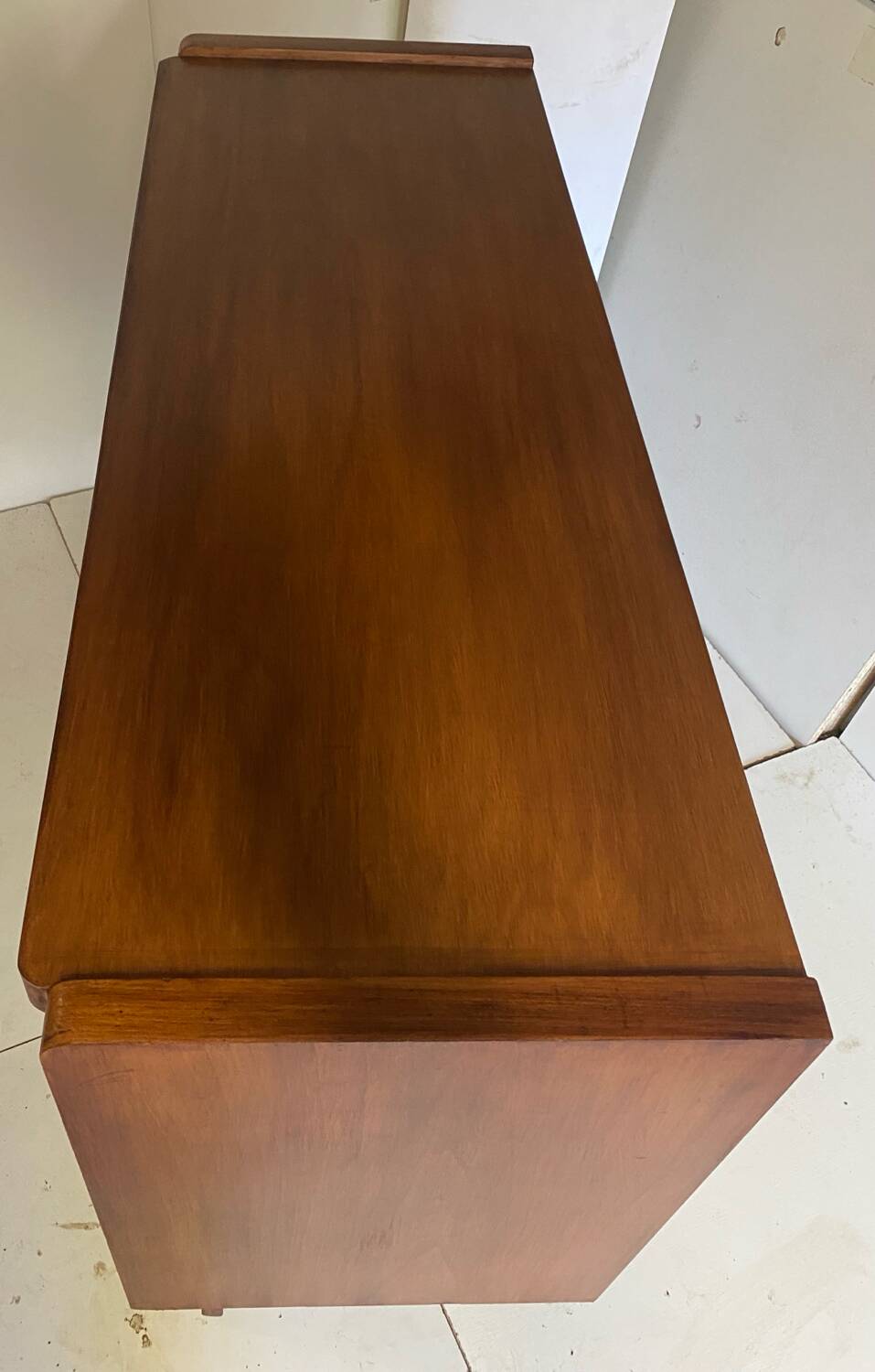 Vintage sideboard with compass feet