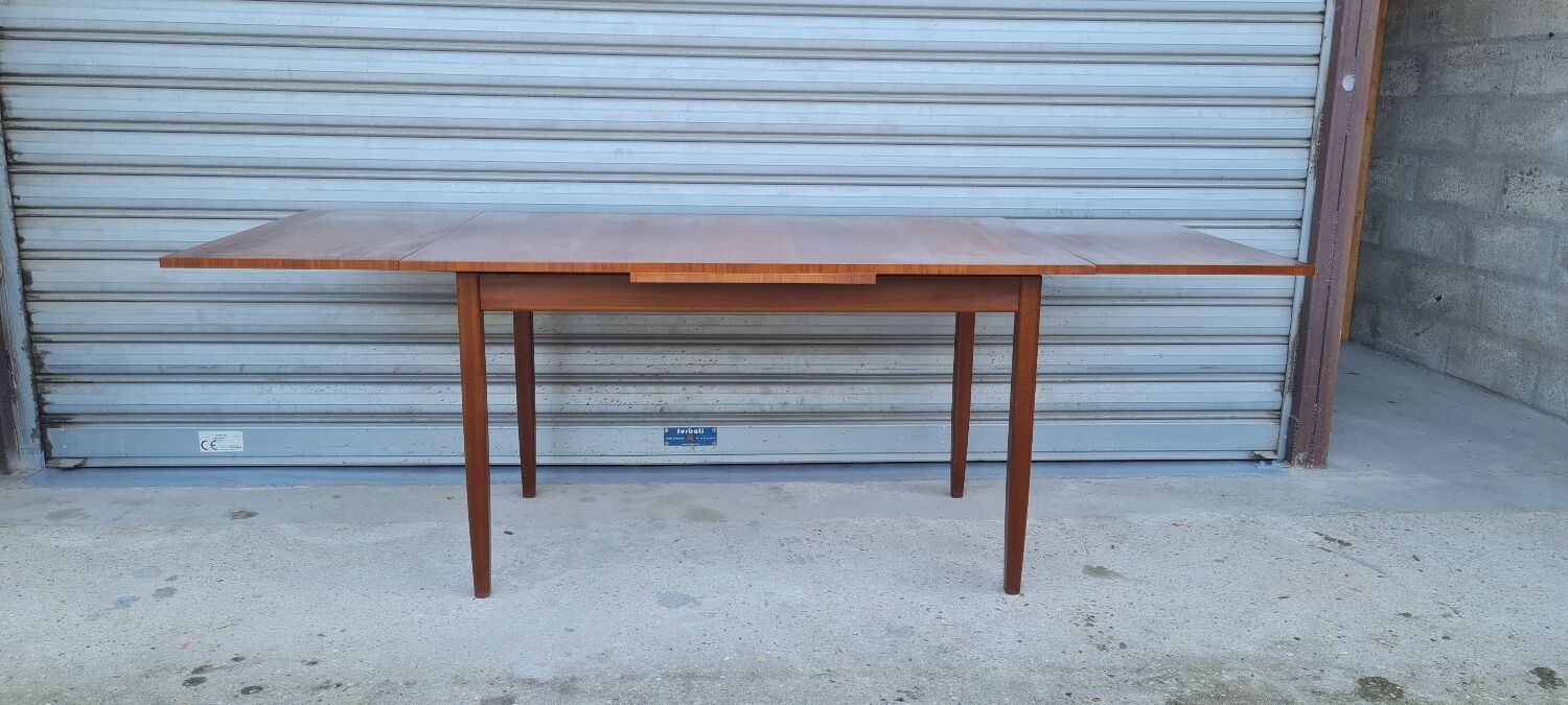 Scandinavian teak table 1960