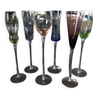 Set of 6 flutes