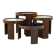 Nest tables model 780, by Gianfranco Frattini for Cassina, 1960s