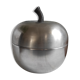 Apple ice bucket in vintage Italian aluminum design