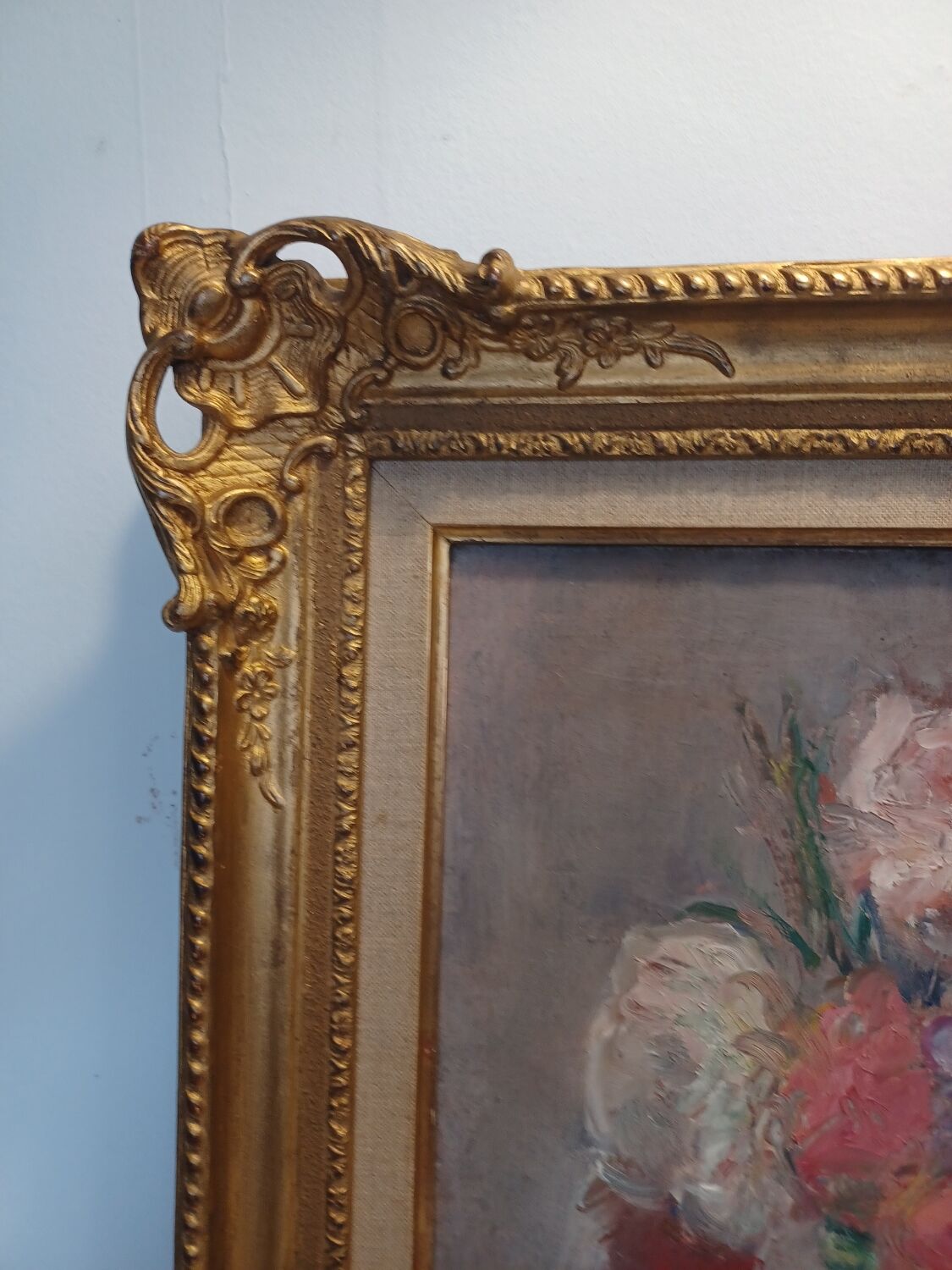 Oil on canvas by philippe le molt. 30s/40s