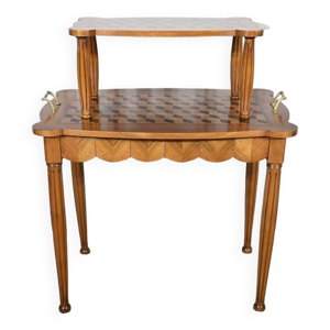 table de service en Marqueterie