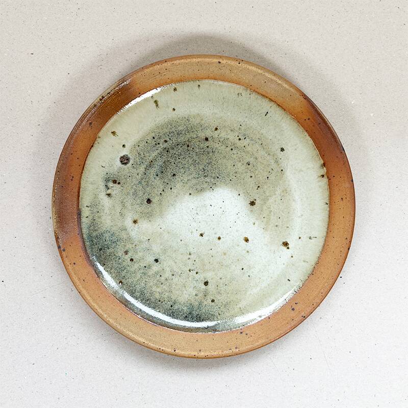 Ceramic plate signed Steen Kepp