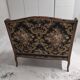 Wooden armchair and cannage