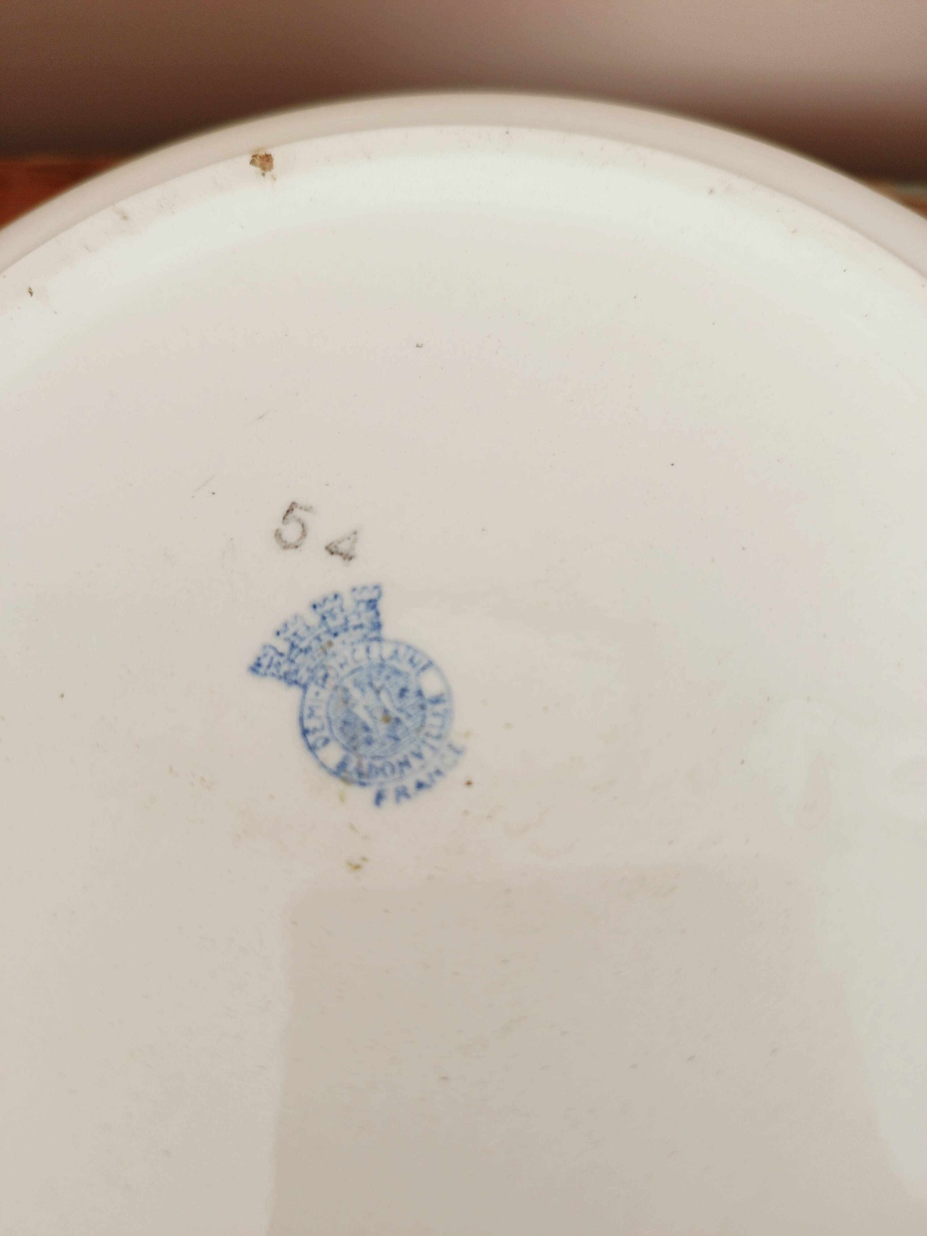 Badonviller earthenware soup tureen