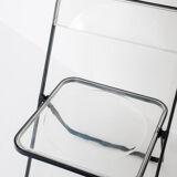 Set of 4 vintage folding chairs published by Stua, Spain 1980.