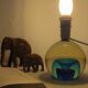 Vintage Murano ball lamp base
