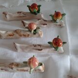 Knife rest in ceramic slip Denise Picart circa 1940