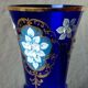 Vase en verre emaille murano venise