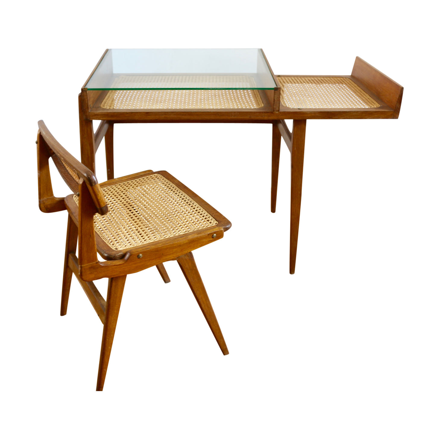 Desk and chair Roger Landault 50s