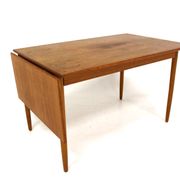 Table de salle à manger à battant, Suède, 1950