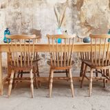 Table de ferme en orme