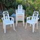 Stackable Plastic Boston Chair by Pierre Paulin for Henry Massonnet 1980s