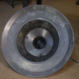 Pendant lamps in galvanized metal 1960