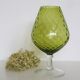 Empoli glass vase, vintage