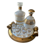 Vintage liqueur service