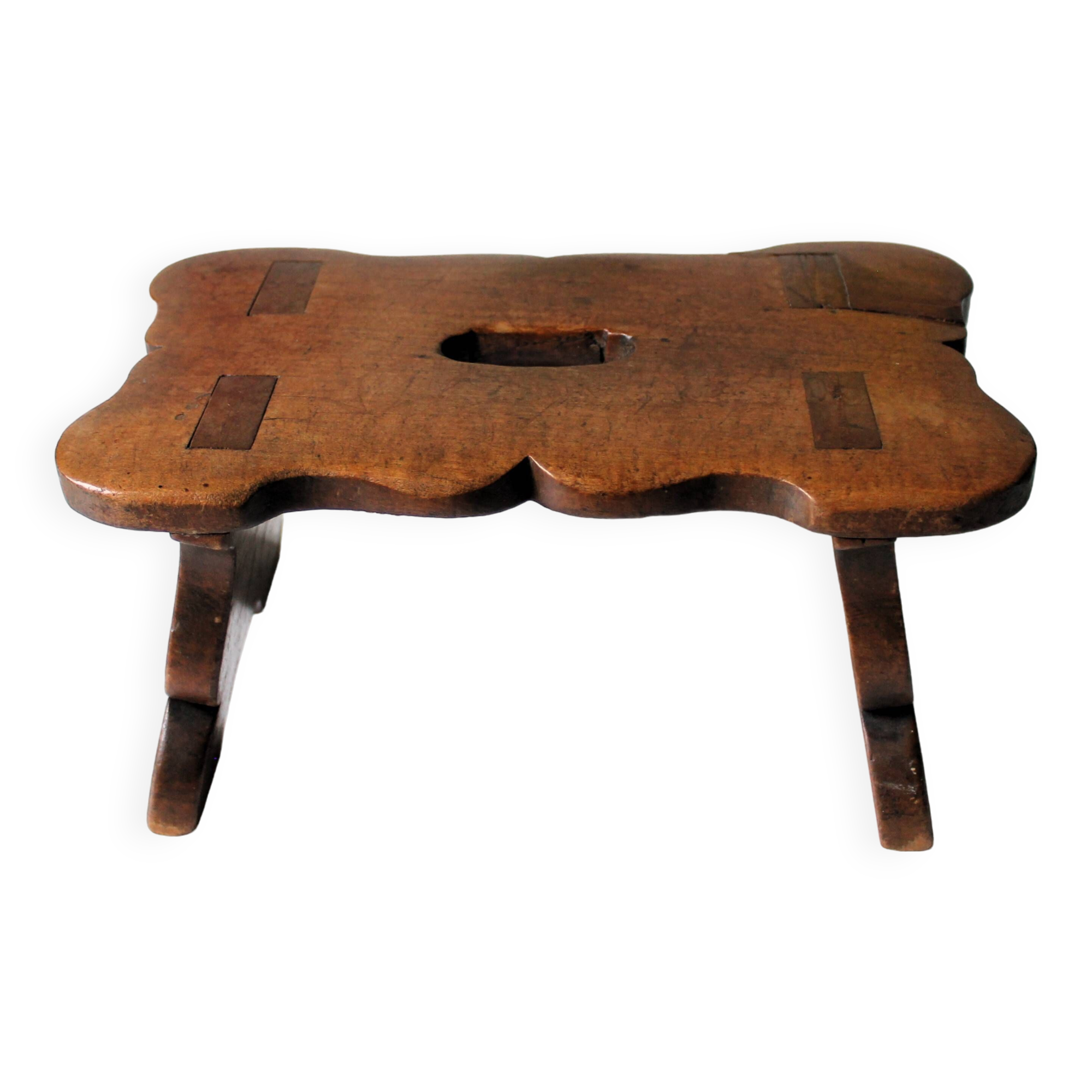 XiXe cherry wood stool