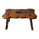 XiXe cherry wood stool