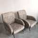 Pair of Mid Century Modern armchairs by Marco Zanuso from the 1950s.