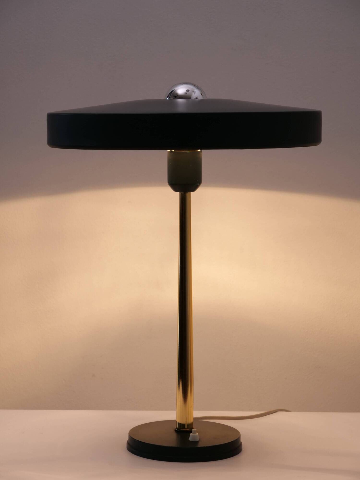 Modernist lamp design by Louis Kalff for Philips model Timor 1960.