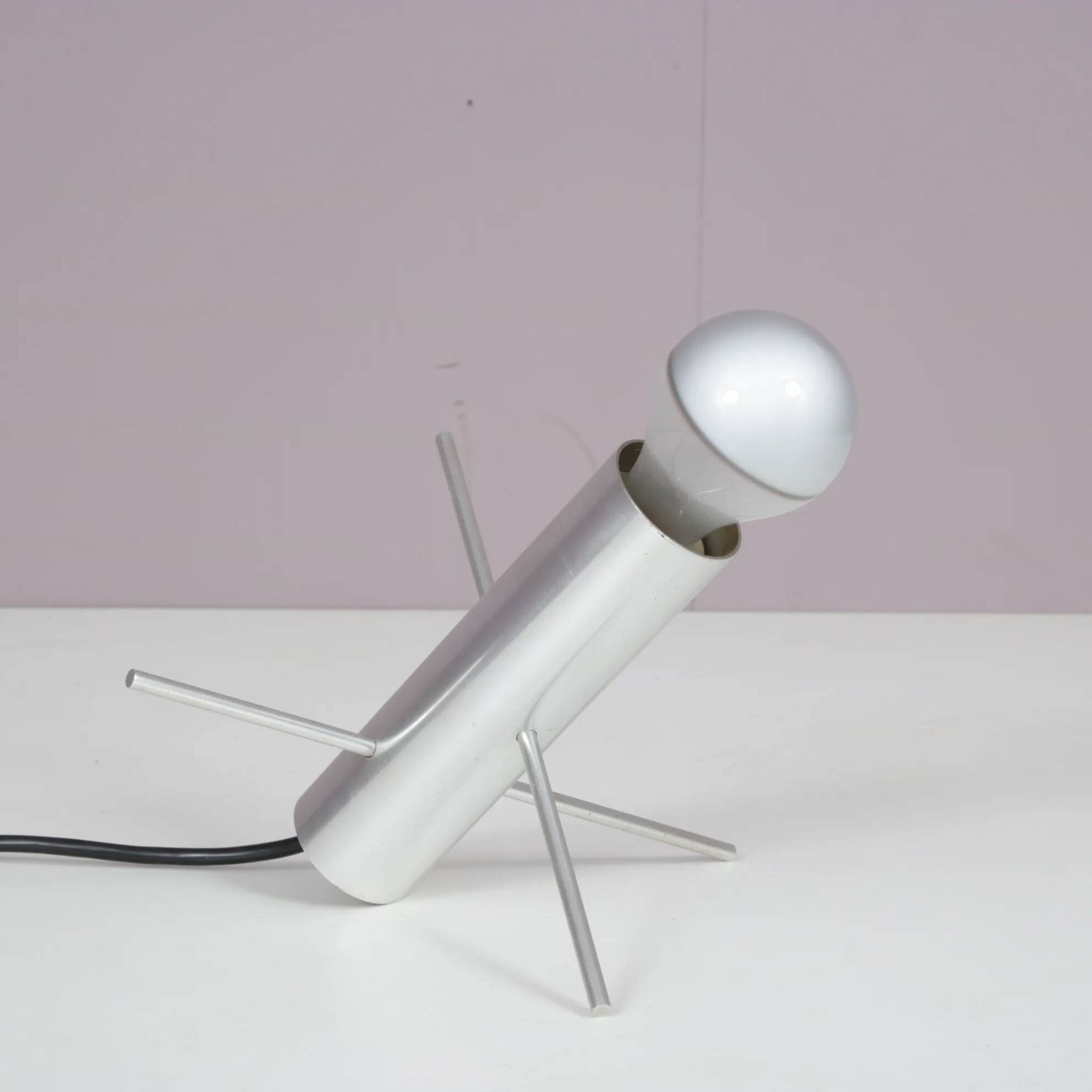 1960s “Krekel” table lamp by Otto Wasch for Raak, Netherlands