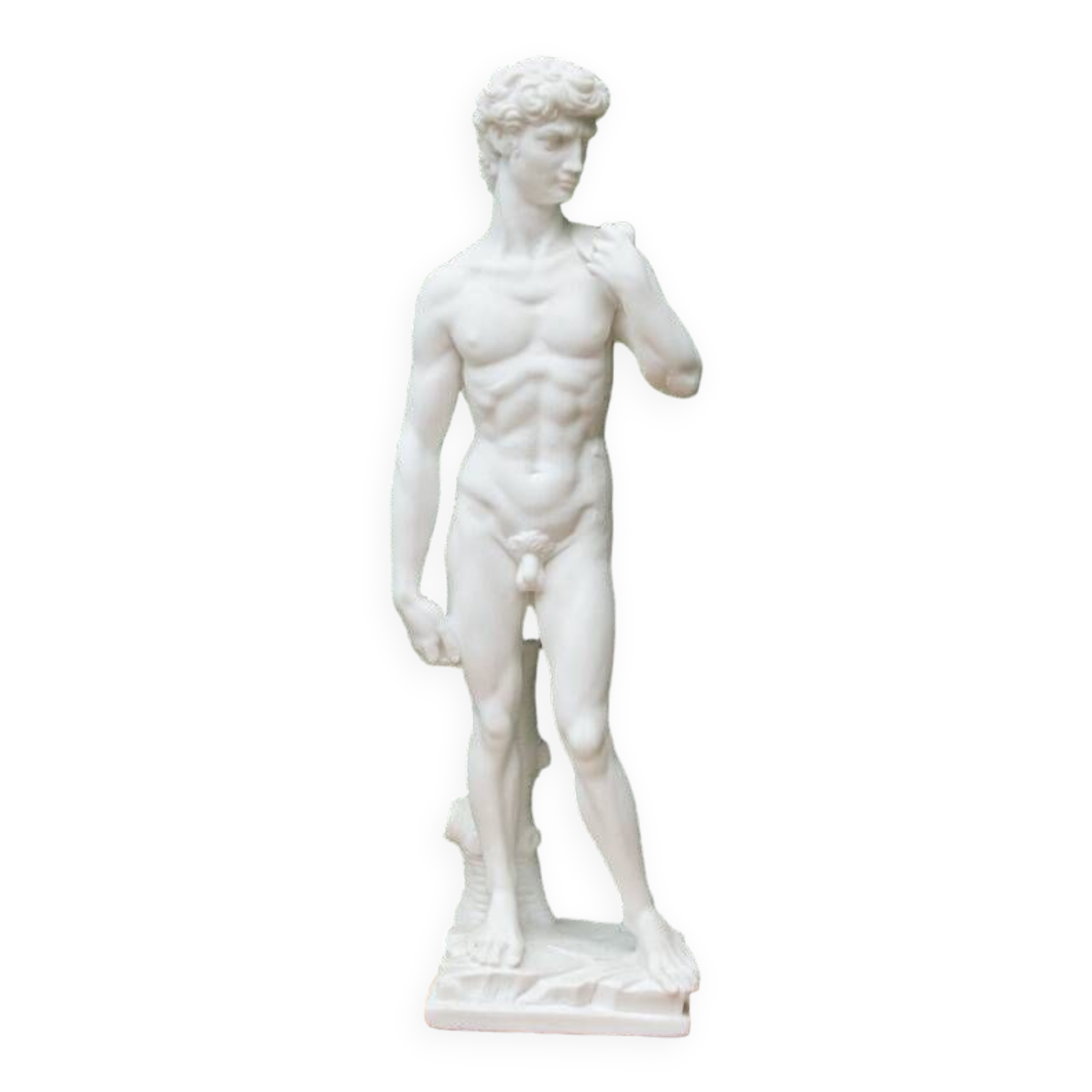 Alabaster reproduction, David by Michelangelo