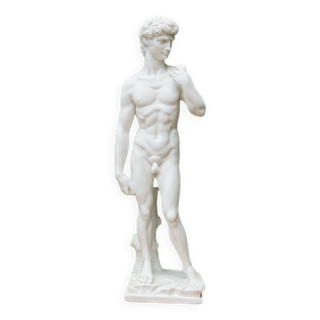 Alabaster reproduction, David by Michelangelo