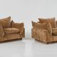 Mid-Century Modern Pair of Armchairs "Cado" by Gunnar Gravesen and David Lewis Divano for ICF, Italy