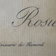 Pair of pink framed reproductions of PJ Redouté