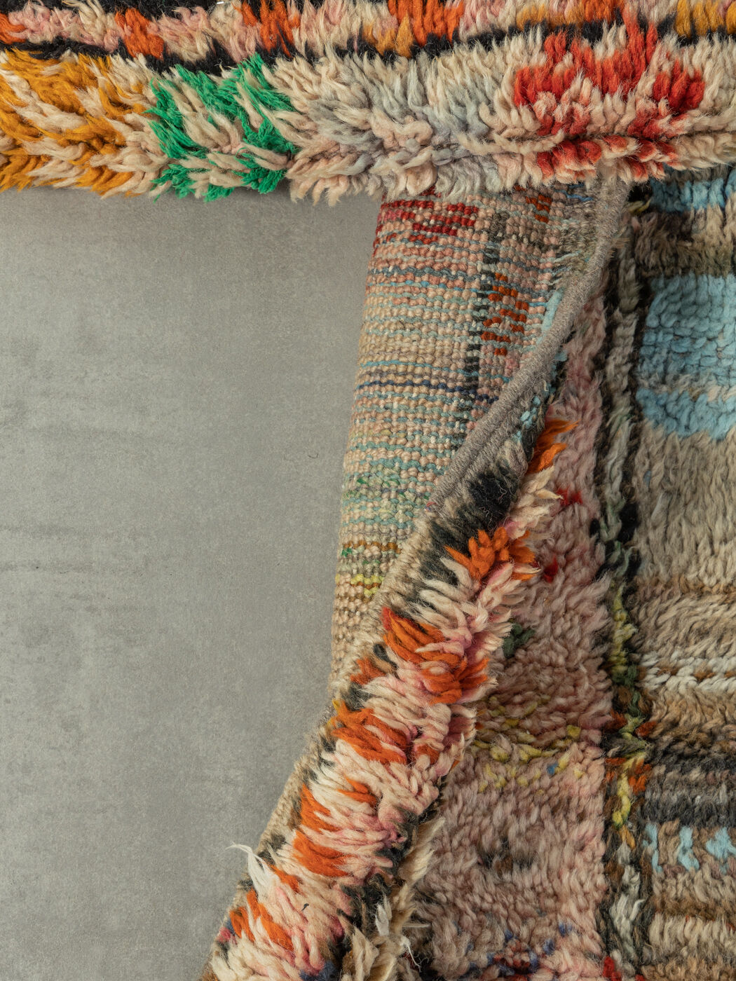 Vintage boujad, berber rug, 160 x 275