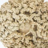Pouf vintage en corde
