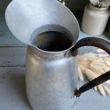 Tin pitcher