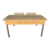 Bureau d'écolier vintage 2 places pour enfants