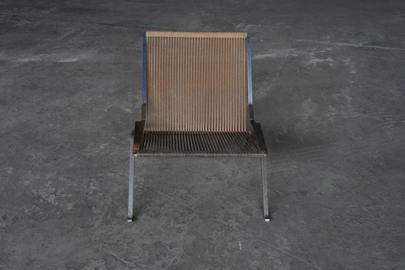 Early Poul Kjaerholm PK-25 lounge chair produced by E Kold Christensen, Denmark 1960s