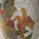 French cloisonne bucket enamelled colored over brass champagne cooler