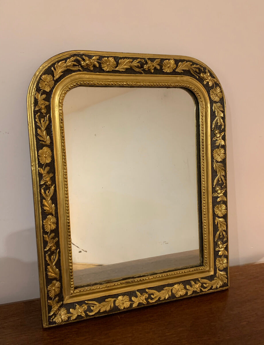 Pearl mirror louis-Philippe style 32x29cm