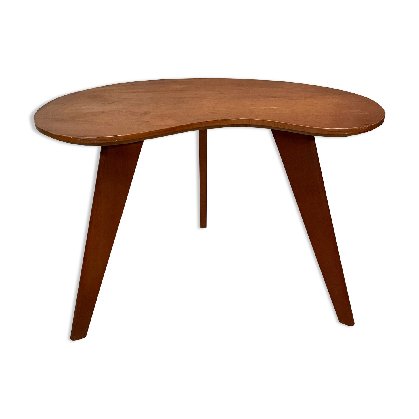 Table basse haricot vintage année 50