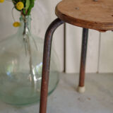 Wooden and patinated metal workshop