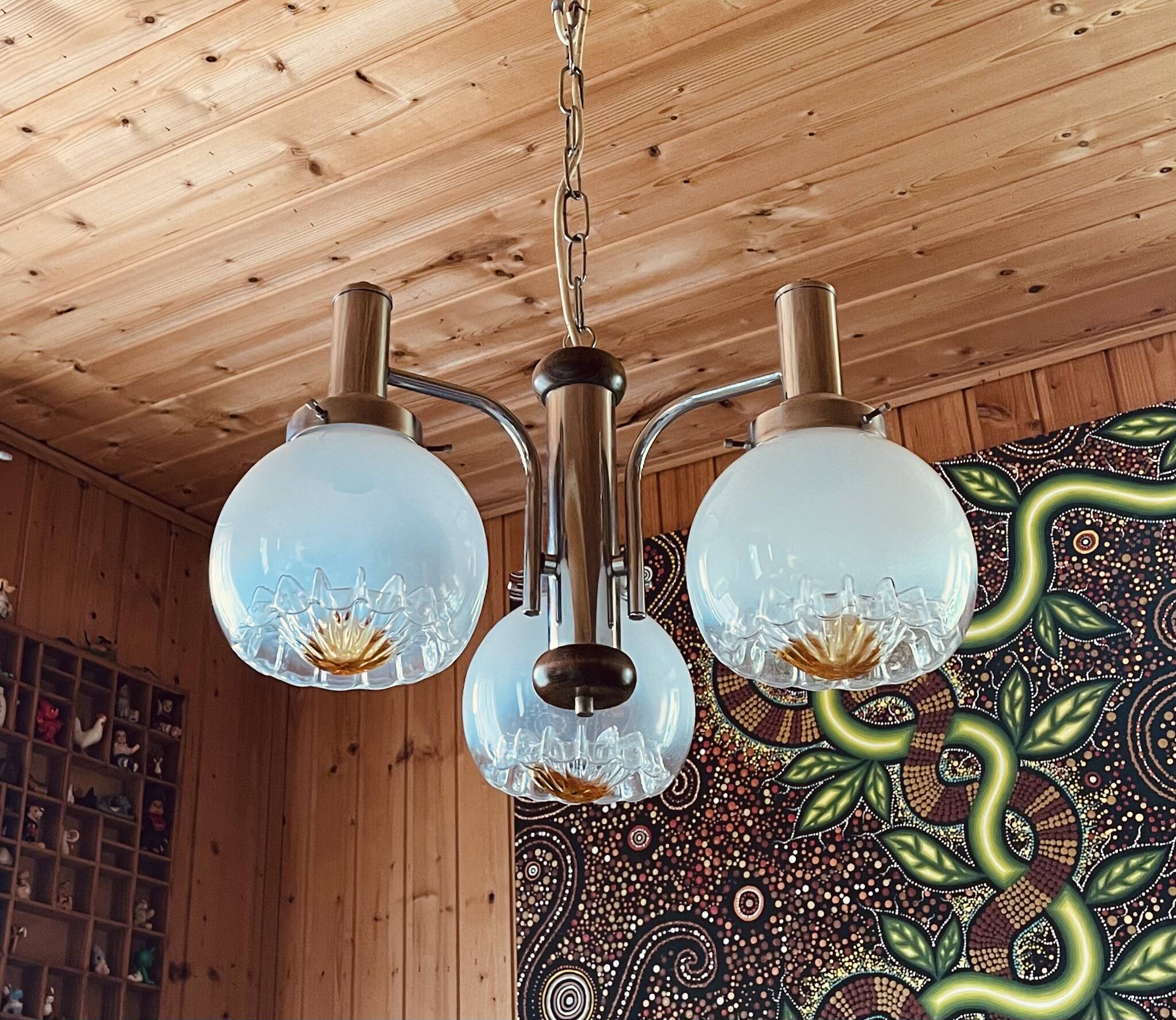 “Mazzega Murano” chandelier