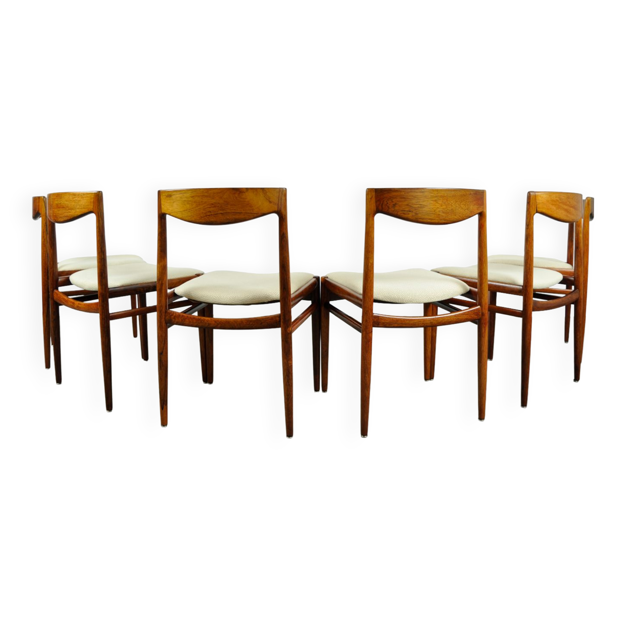 Set of 6 vintage diningchairs by Lübke (Interlübke), Germany 1960s